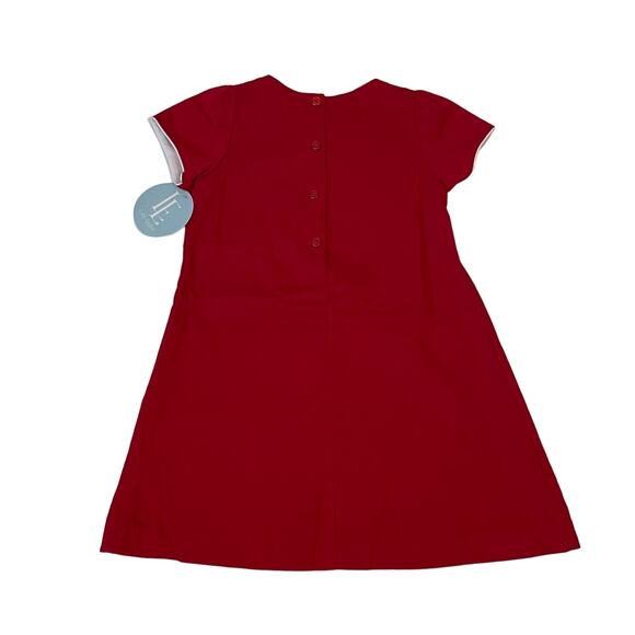 NWT Little English Size 5 Benton Candy Cane Dress - Picture 3 of 4